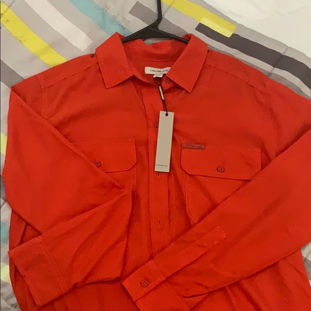 Calvin klein utility shirt